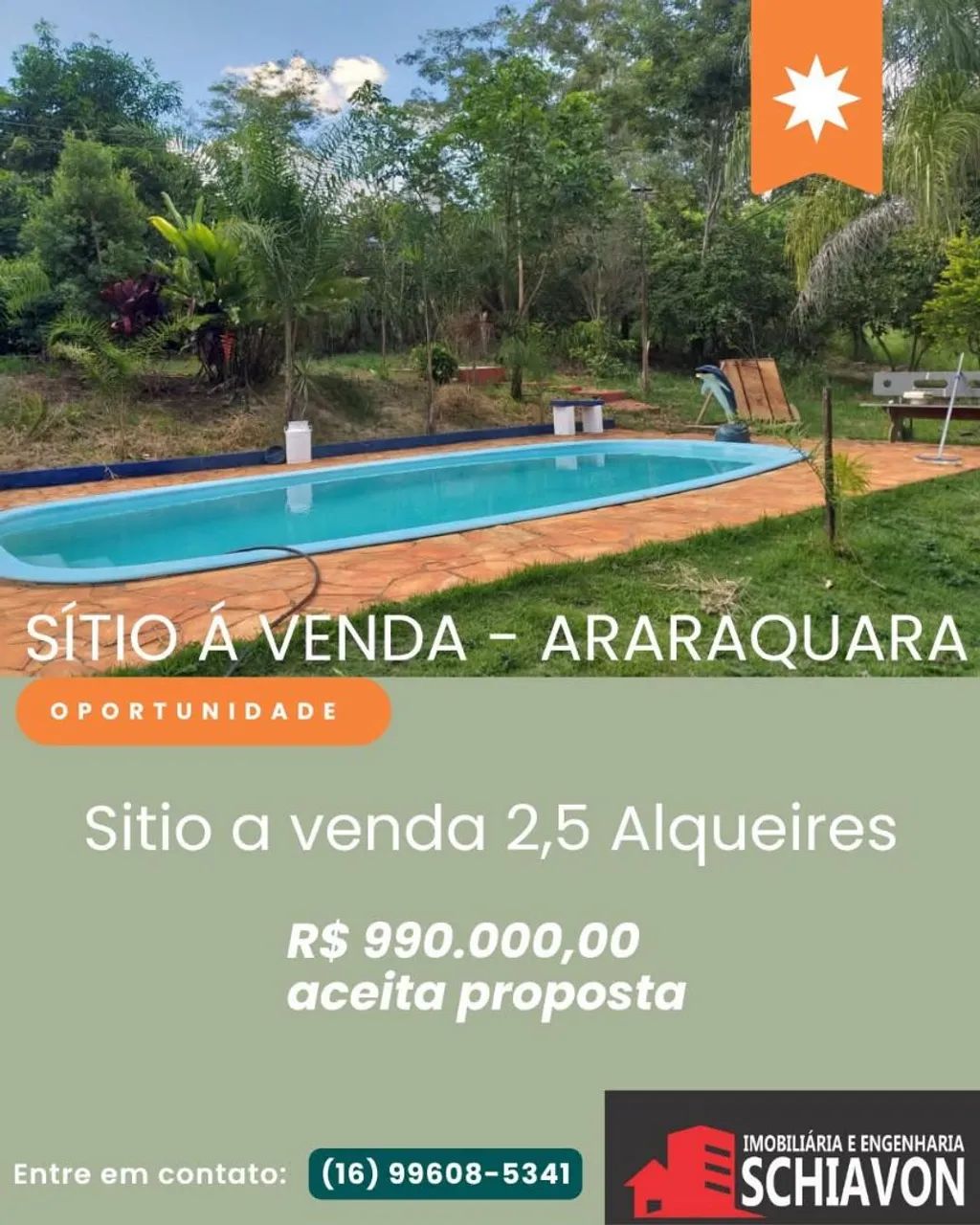 Sitio a Venda em Araraquara 