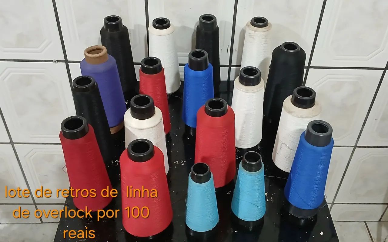 LOTE DE RETROS DE LINHA OVERLOC 