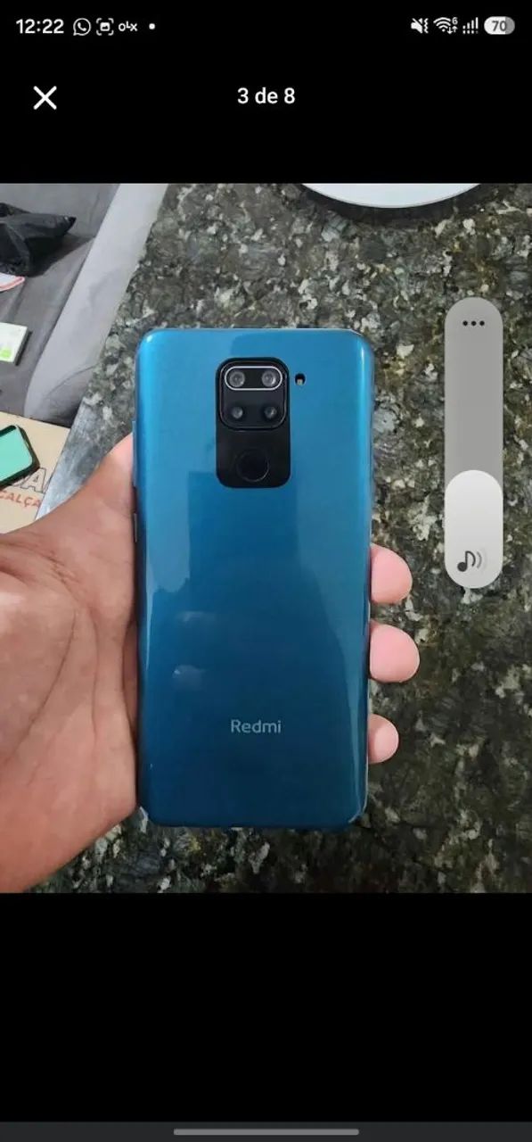 Redimi note 9 128gb ZERADO PASSO CARTÃO  - Foto 3