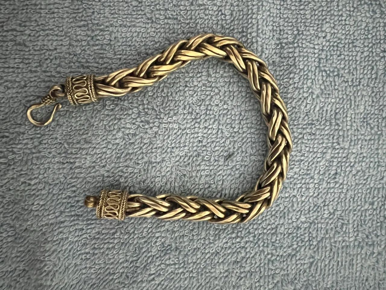Pulseira de Prata de Bali. - Foto 3
