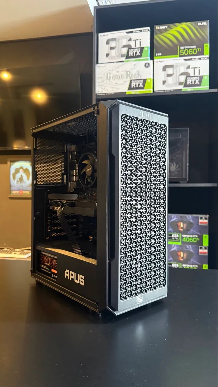 Pc gamer Ryzen 5 com Rtx e garantia  - Foto 2