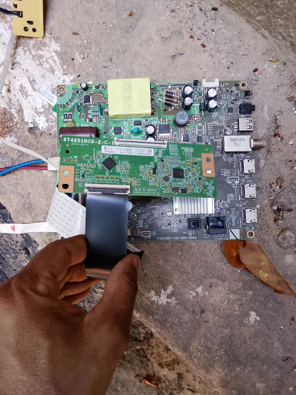 Conjunto de placas da tv AOC 43 polegadas  - Foto 5