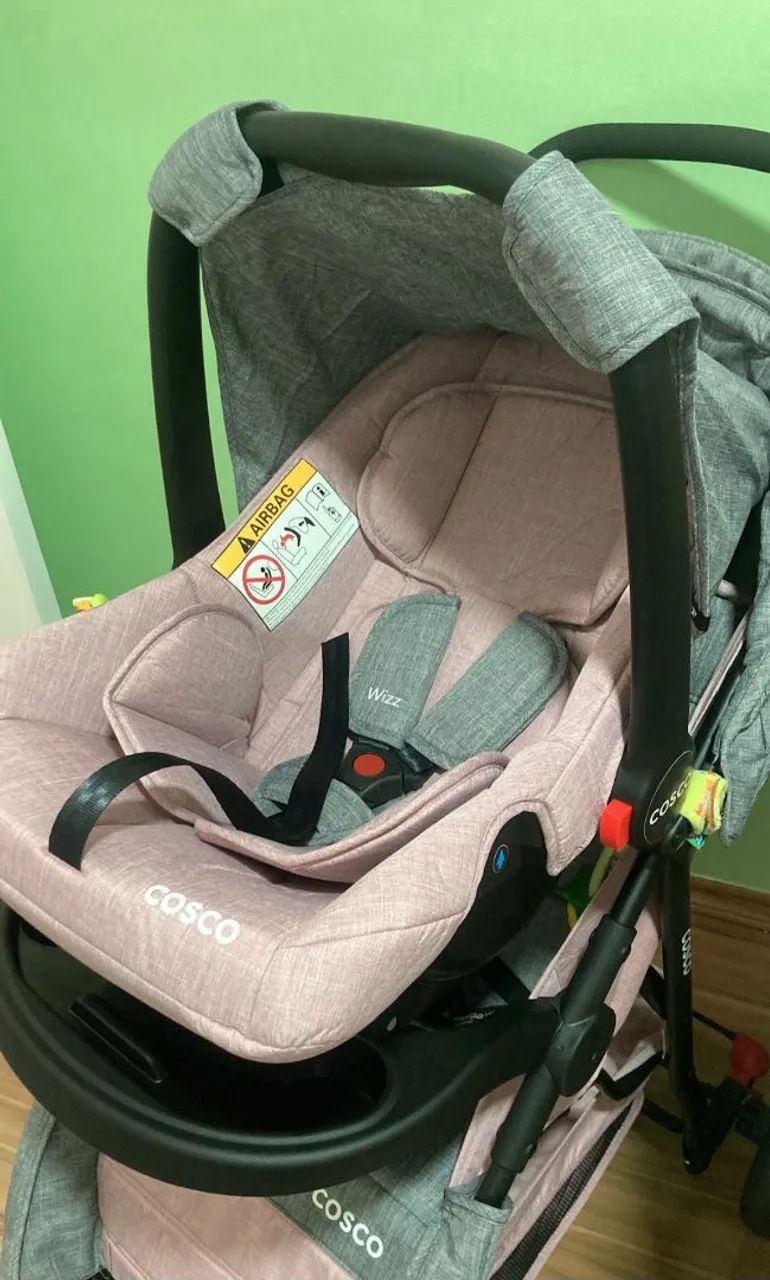 Carrinho e Bebe Conforto 