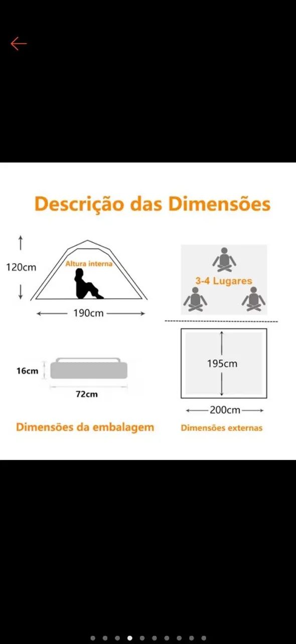 Barraca de Acampamento - Foto 3