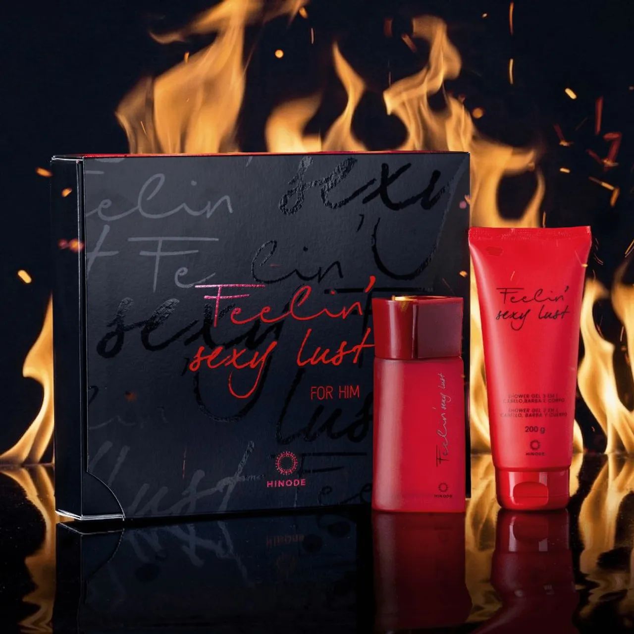 Lançamento Kit Presente Feelin' Sexy Lust For Him Hinode