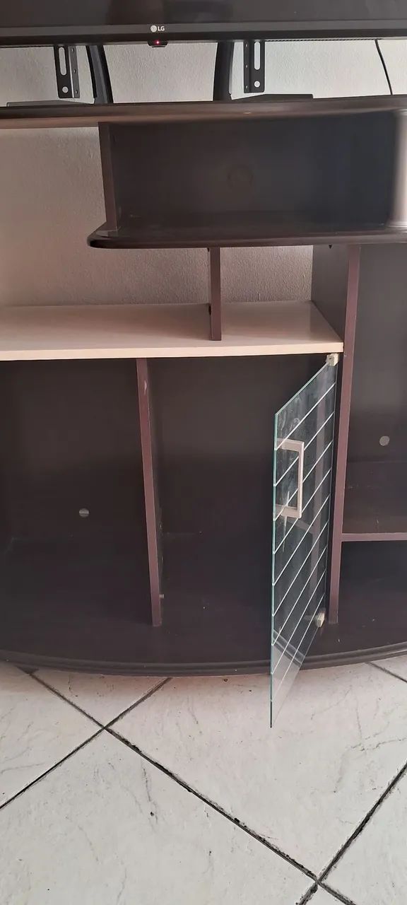 Rack preto e branco  - Foto 4