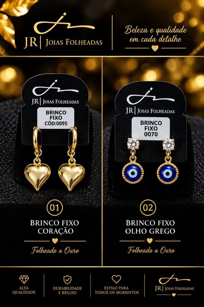 BRINCOS JR JOIAS