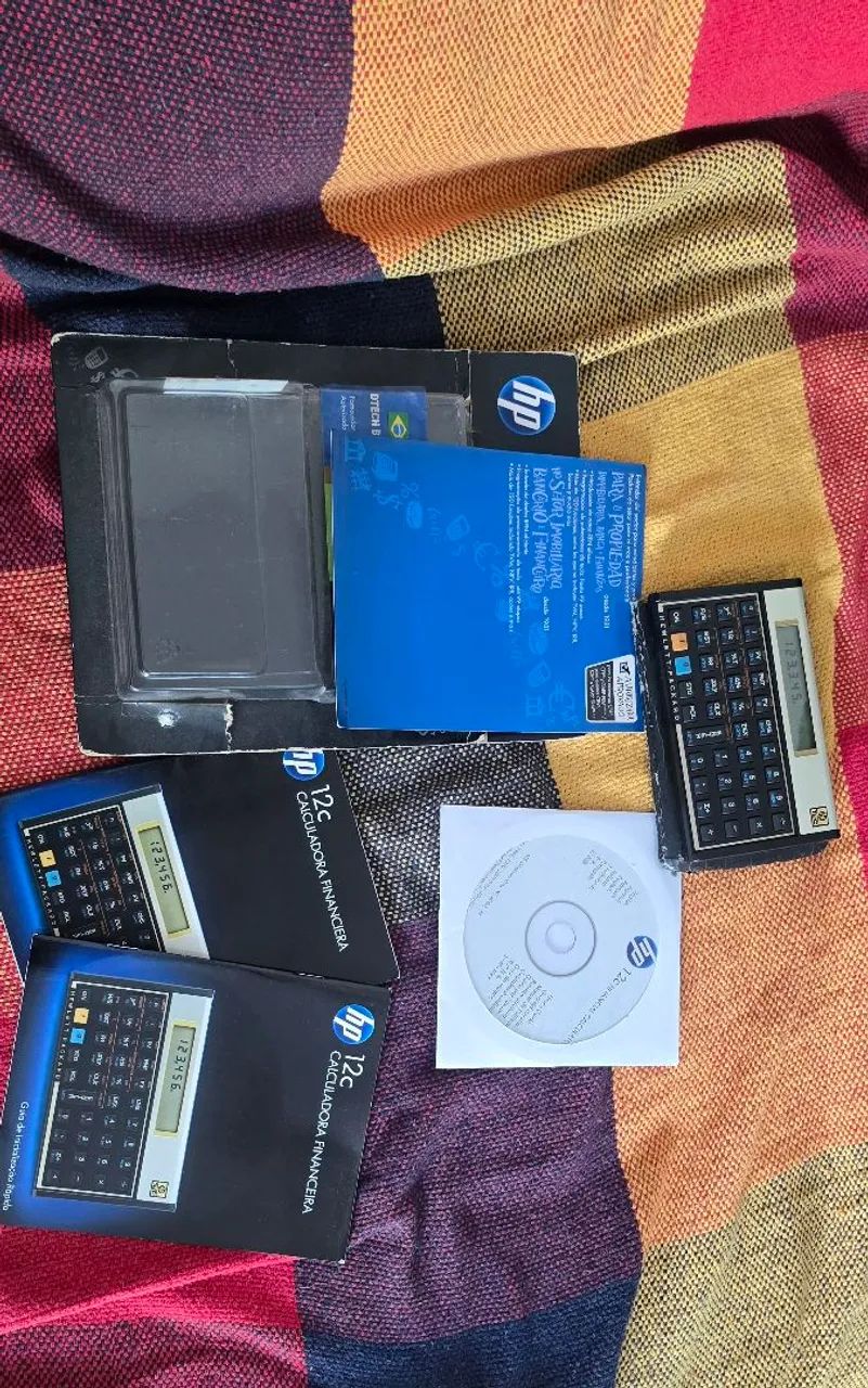 [Brechó] Calculadora HP 12C  - Foto 3
