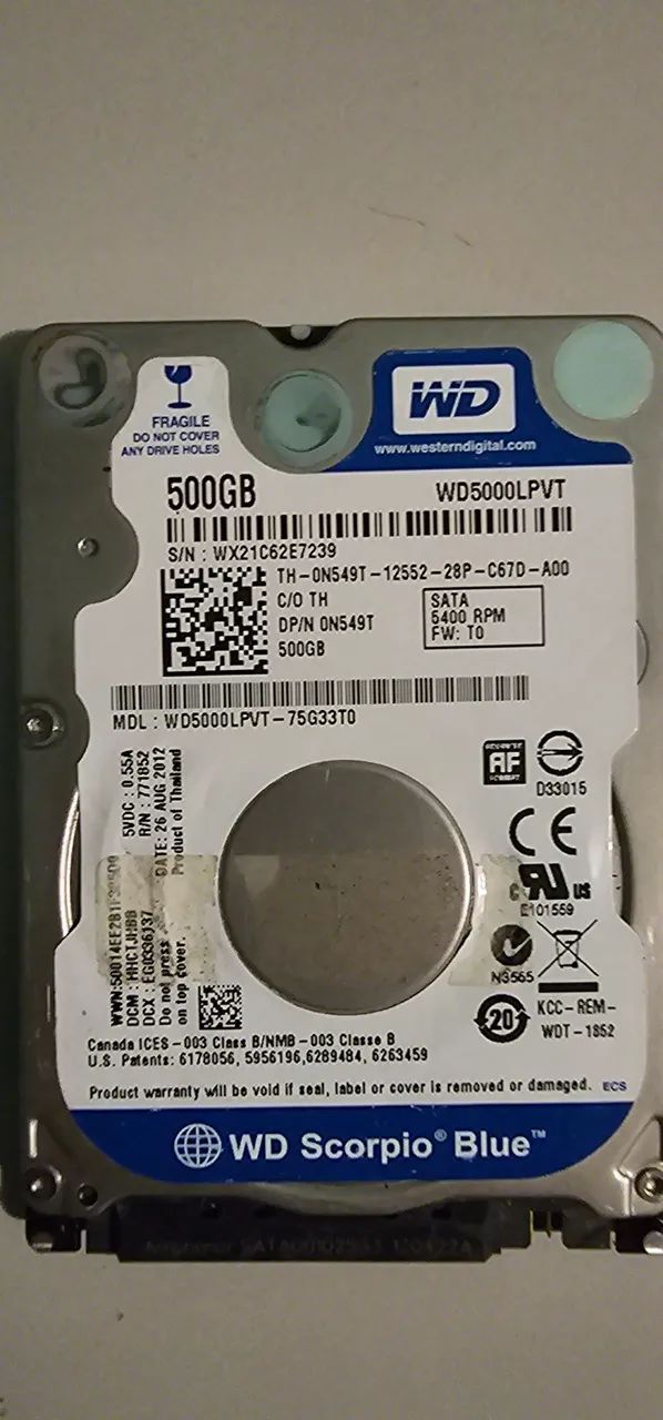 Hd de notebook 120,00 cada  - Foto 4