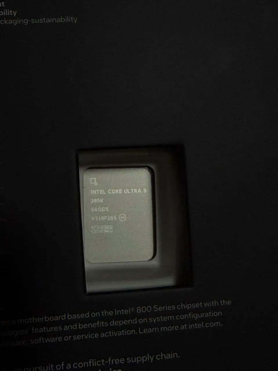 Processador Intel Core Ultra 9 285K, 5.7Ghz Turbo, 24 Cores 24 Threads - Foto 3