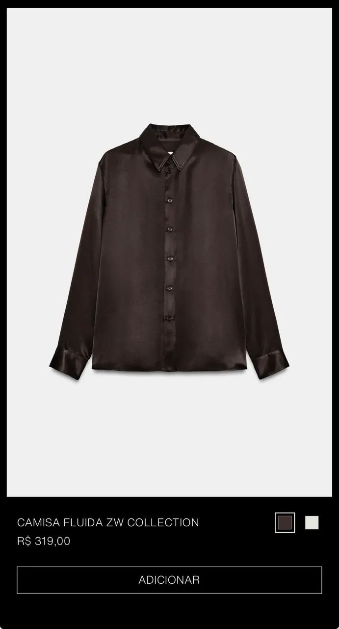 camisa fluida - g