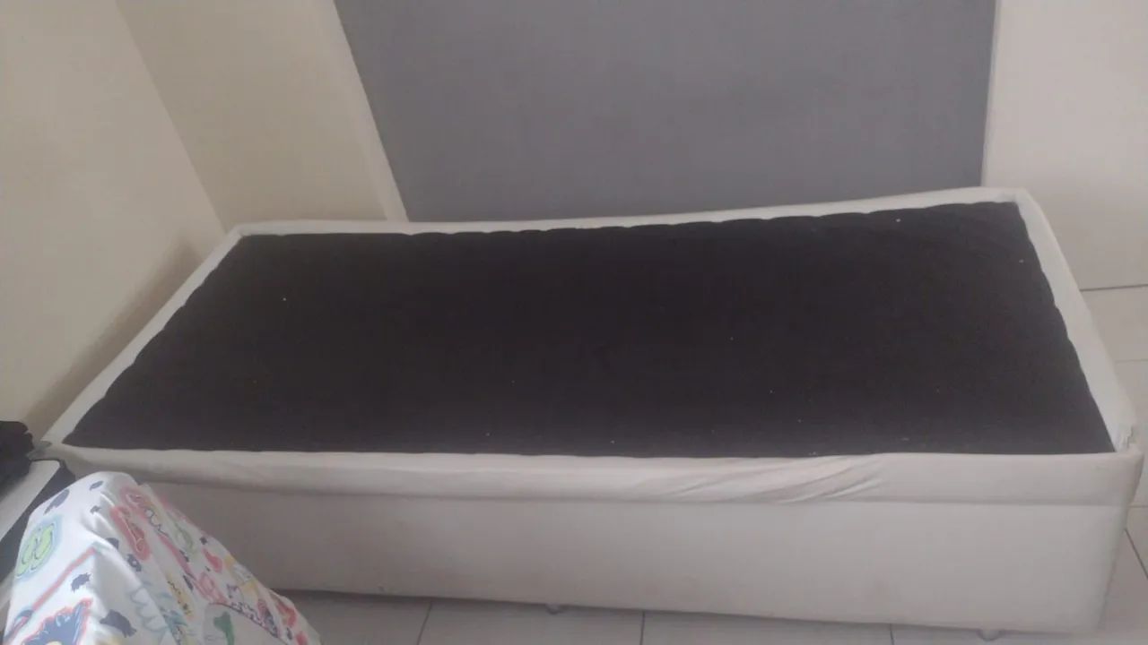 Cama Box solteiro com baú  - Foto 2