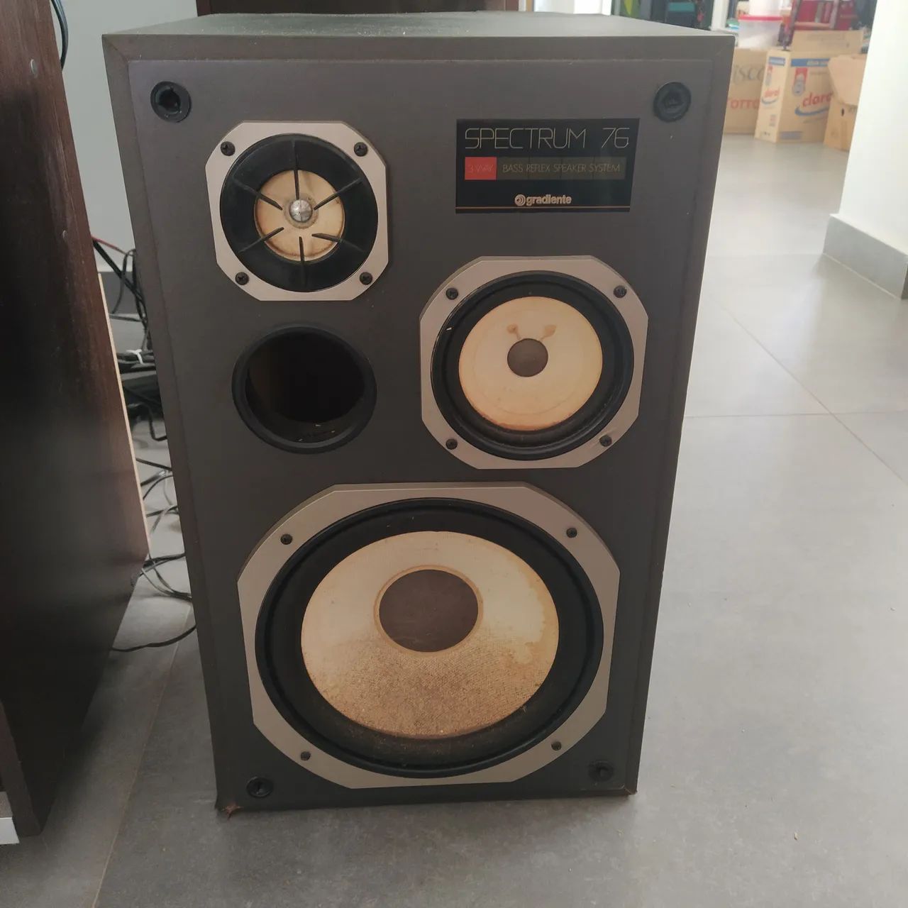 Caixas Gradiente Spectrum 76 (Retirada em mãos, não realizo envio)