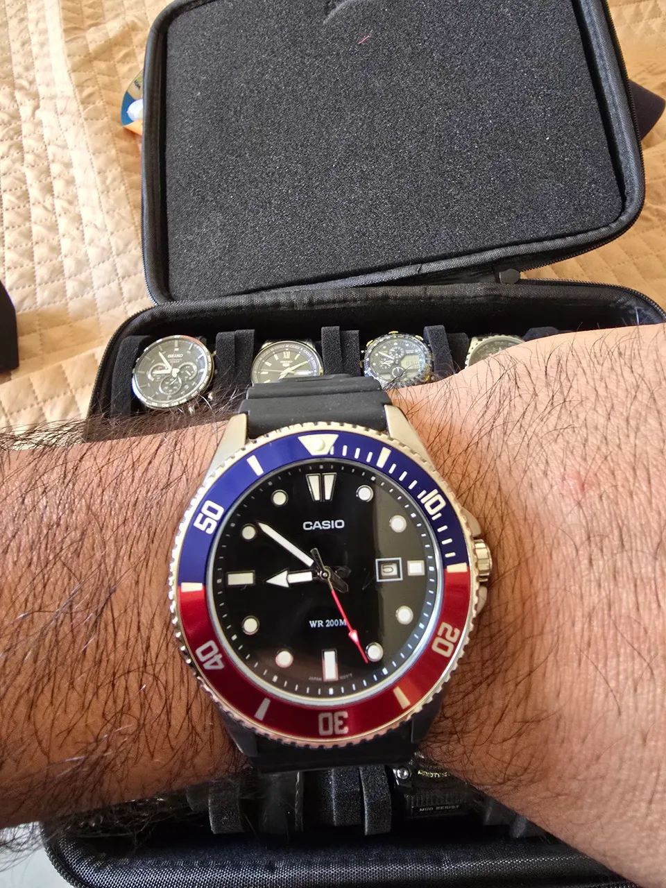 Casio duro Pepsi - 38MM
