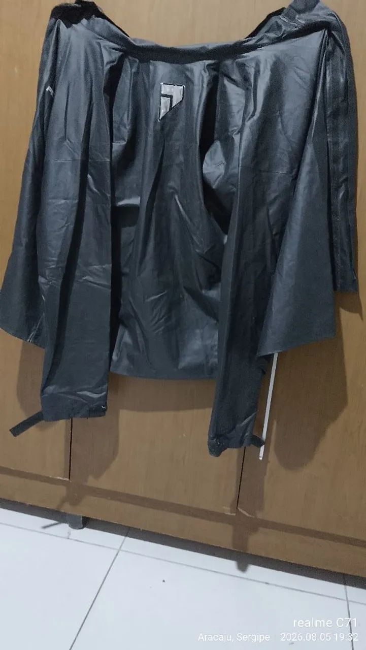 Capa de chuva motoqueiro 
