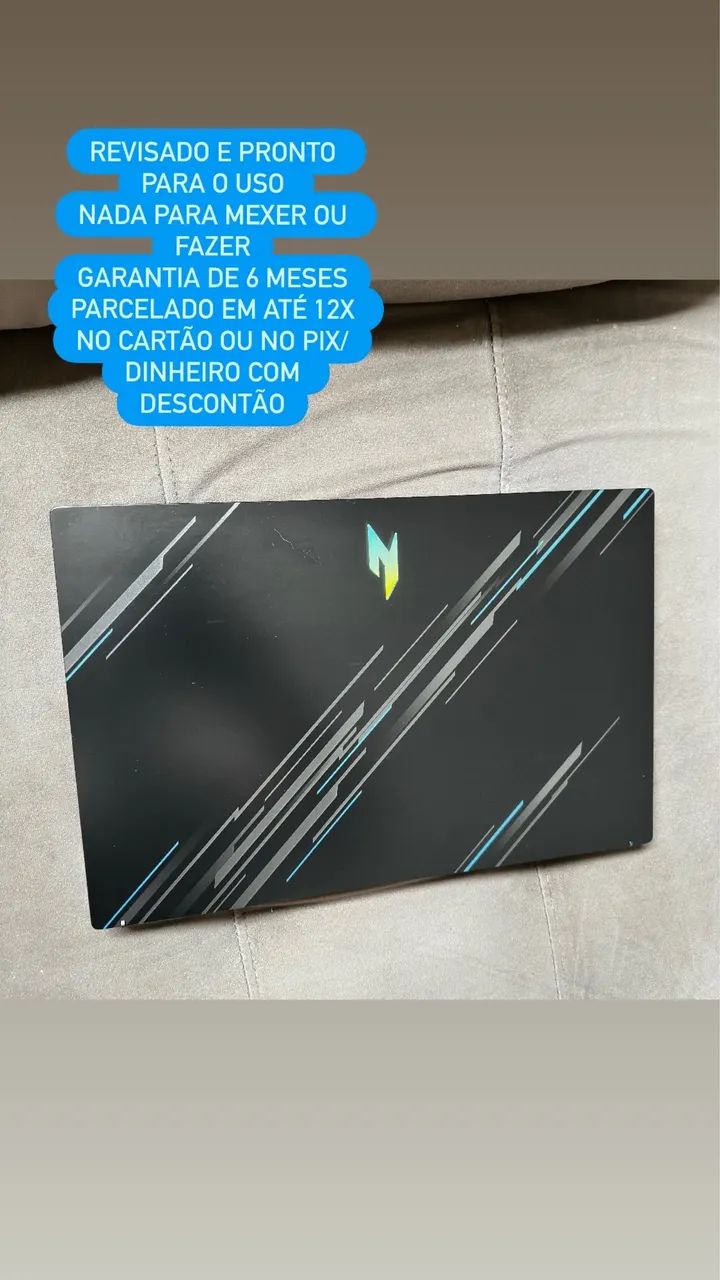 Notebook Acer Nitro i5 + Rtx 4050