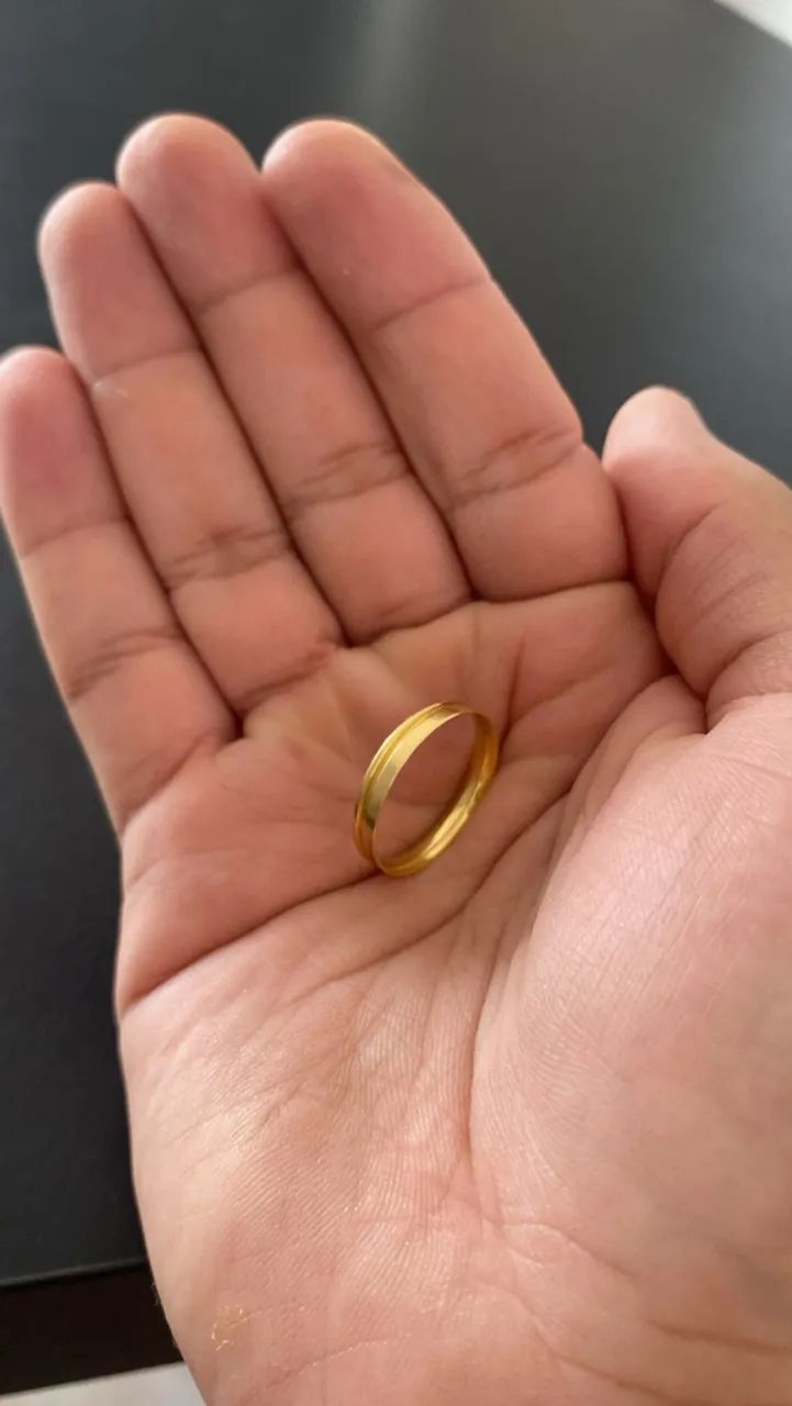 ANEL EM OURO 18k (maciço )  - Foto 2