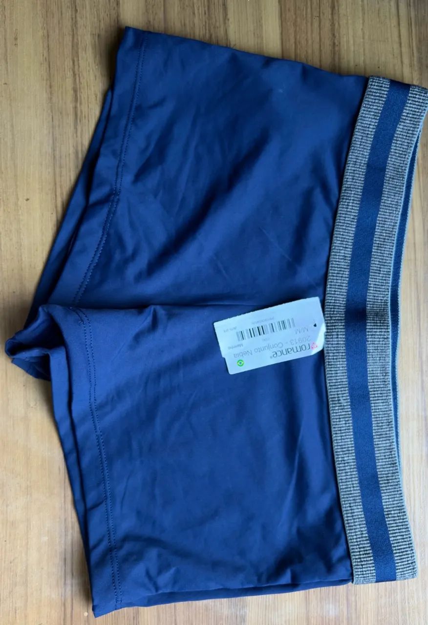 Conjunto Romance Azul-Marinho  - Foto 4