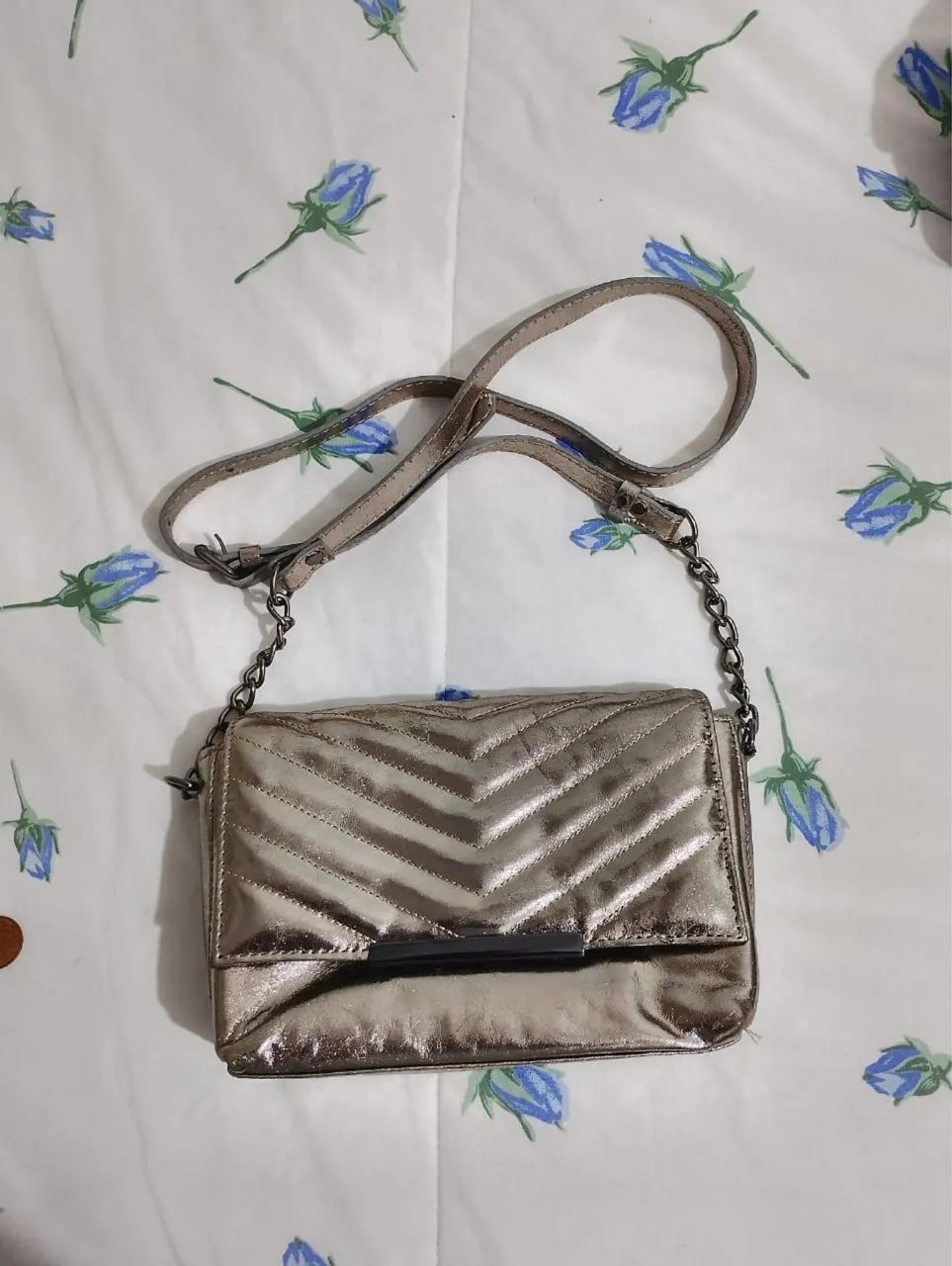 Bolsa de couro Constance 