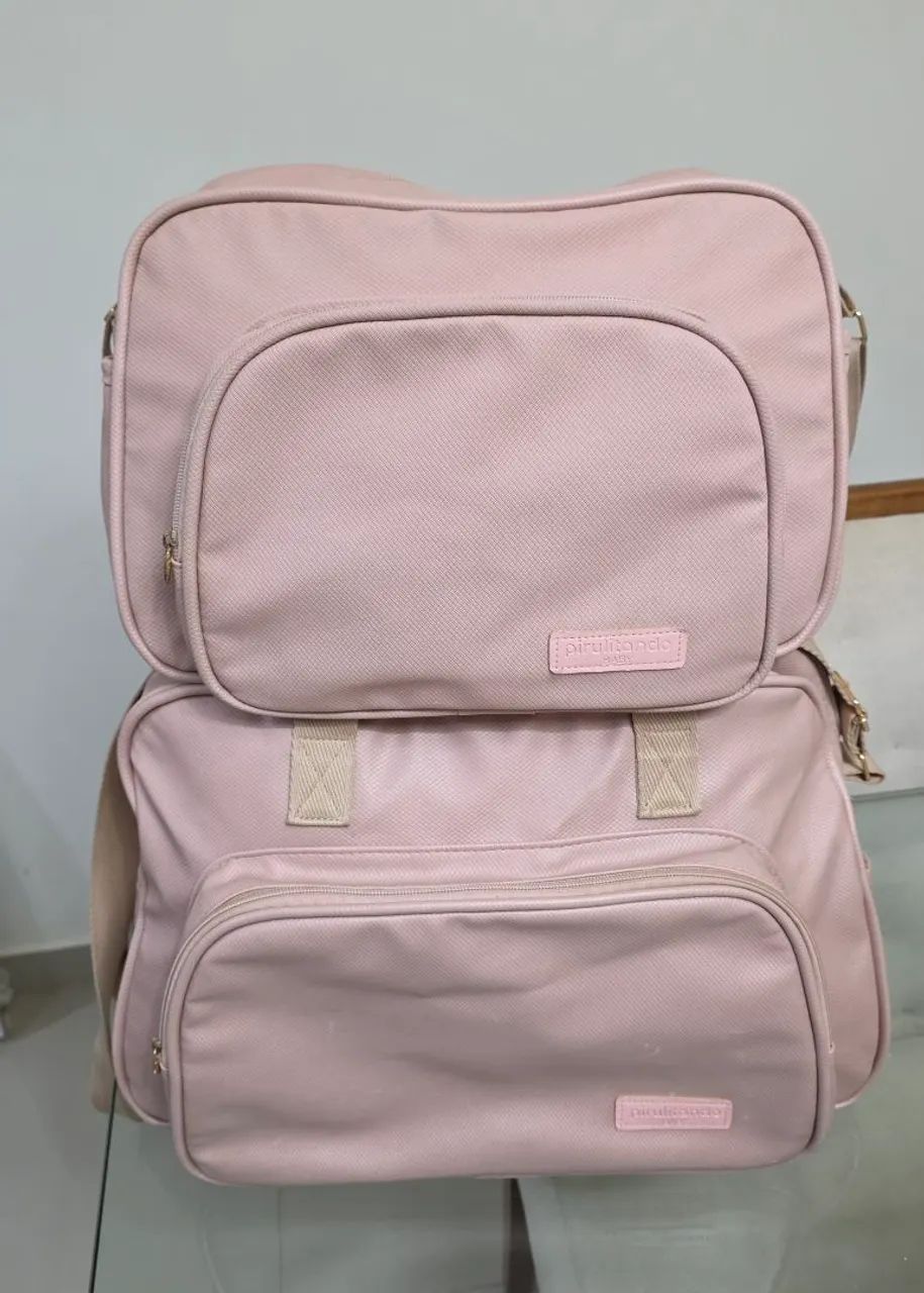 KIT Bolsa Mala PIRULITANDO G e M Menina Rosê - Foto 4