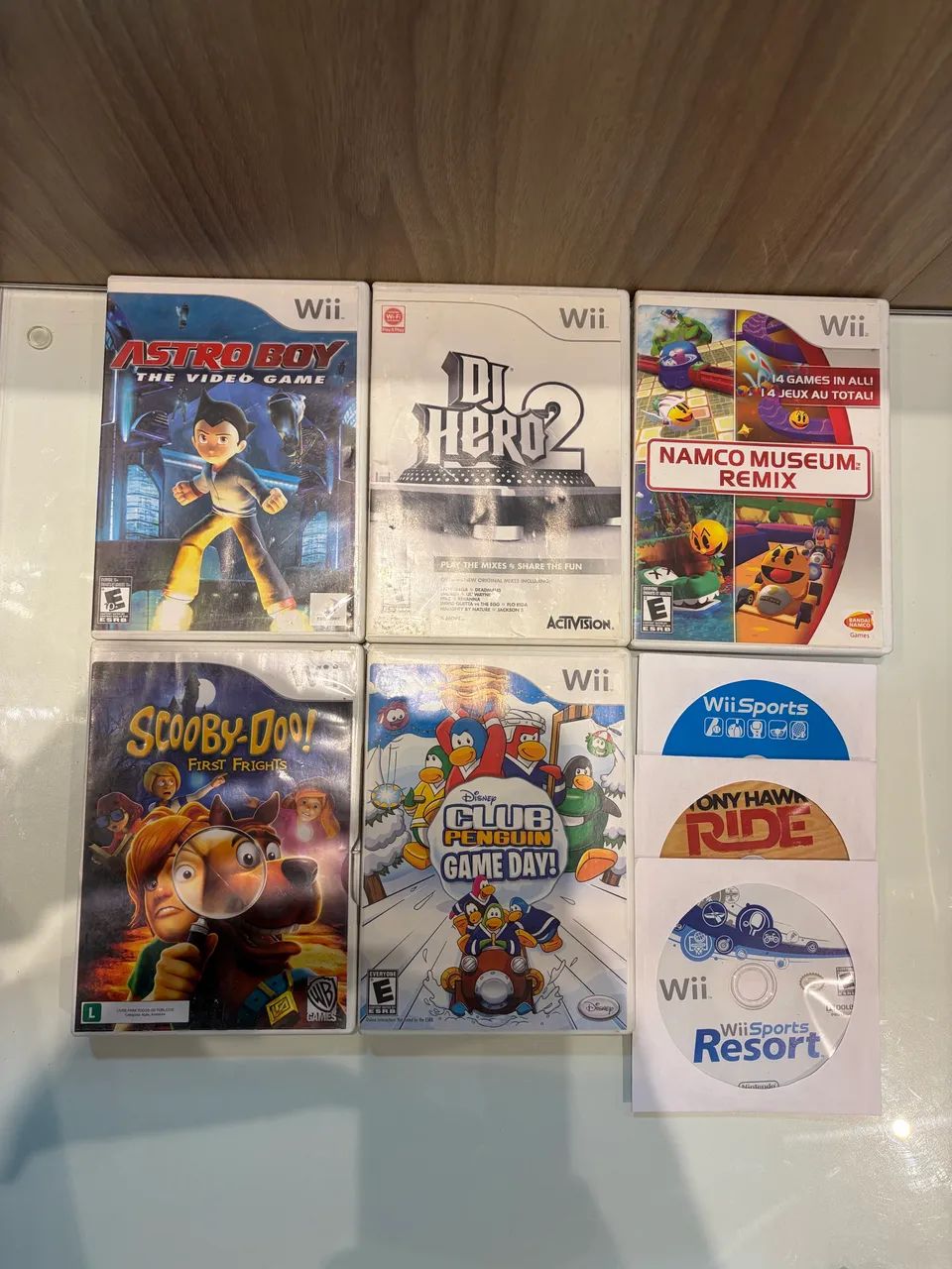 Lote Nintendo Wii: 8 Jogos Selecionados (Alguns apenas disco) - Foto 2