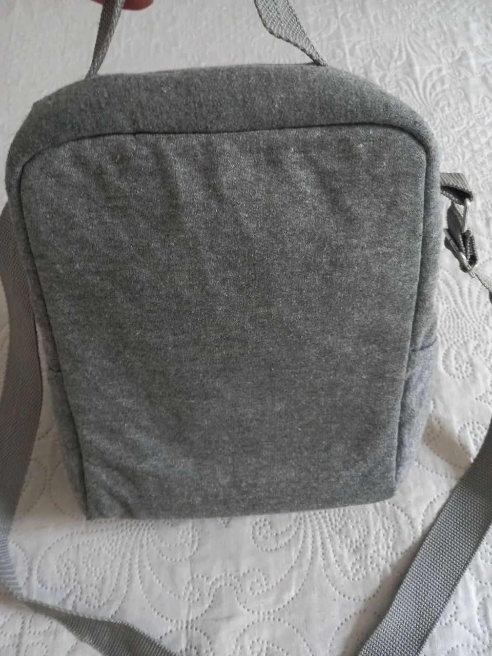Bolsa termica natura bebe cinza e verde - Foto 3