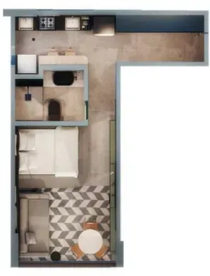 PLANTA 30m²