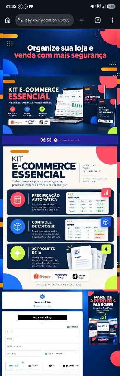 KIT E-COMMERCE ESSENCIAL - Foto 5