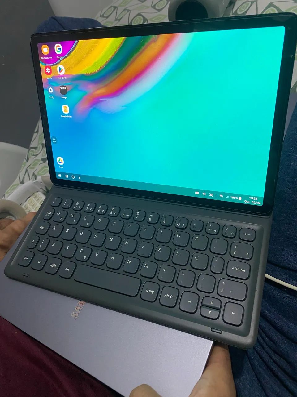 Samsung Galaxy Tab S5e + Capa Teclado Original 
