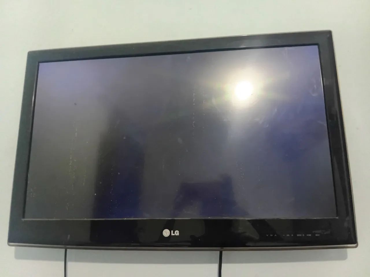 Tv com defeito não manda imagem só sai o som 