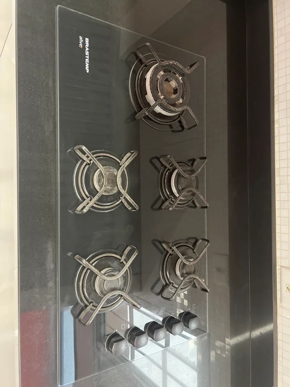 Cooktop Brastemp Ative 5 bocas