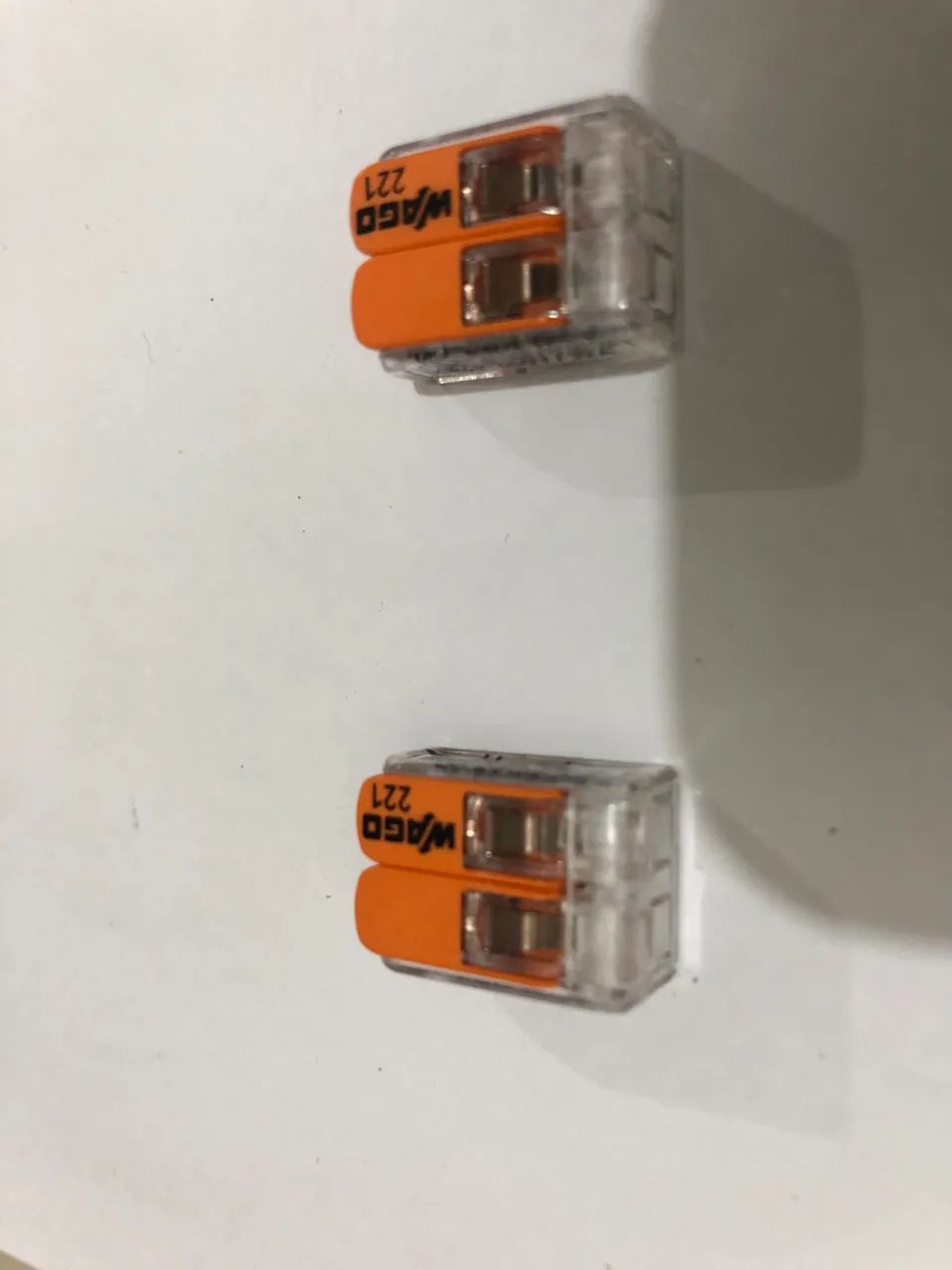  CAIXA COM 50 UNID. CONECTOR WAGO   - Foto 2