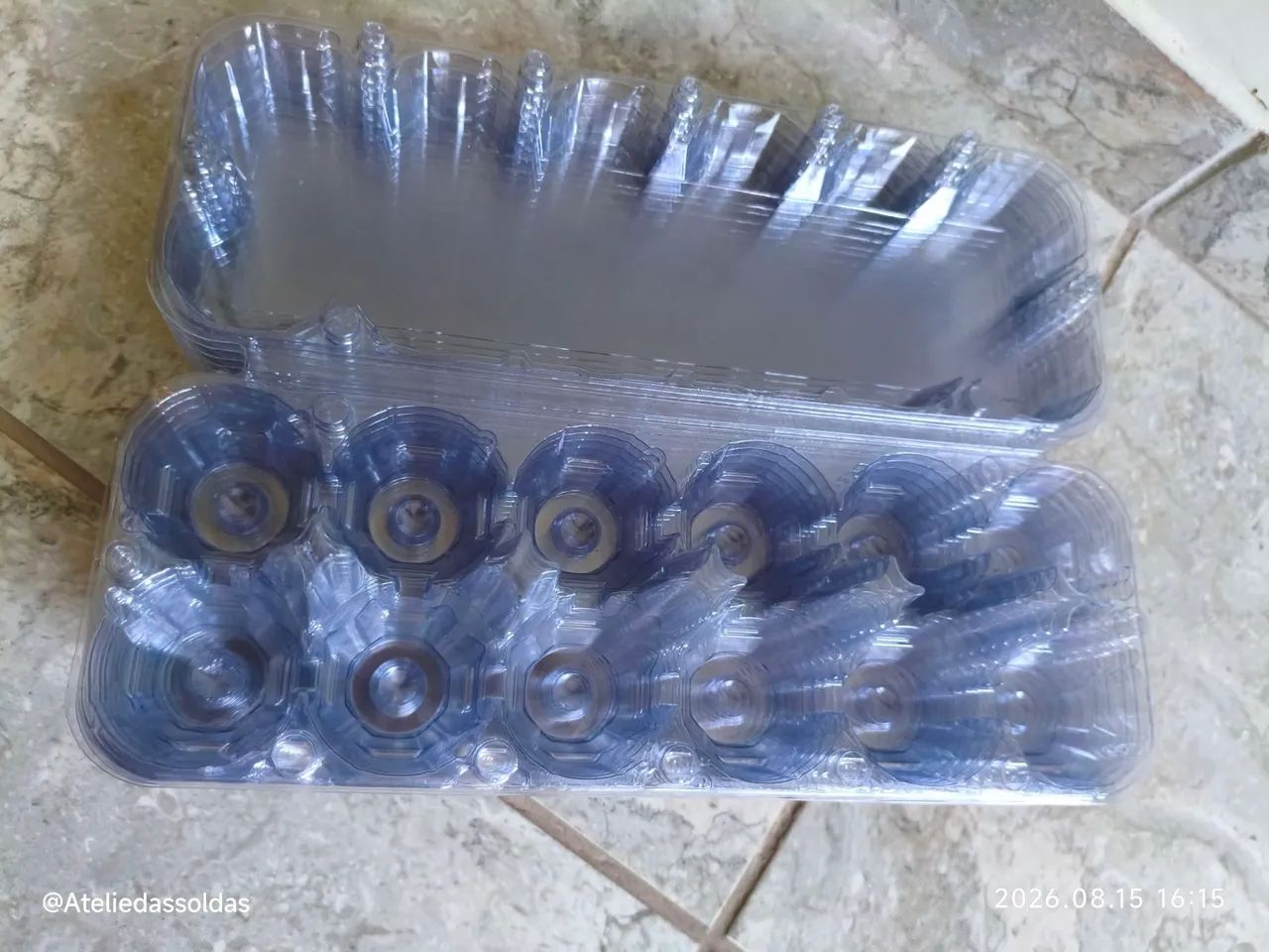 Embalagem de ovos com 12 de pino  - Foto 4