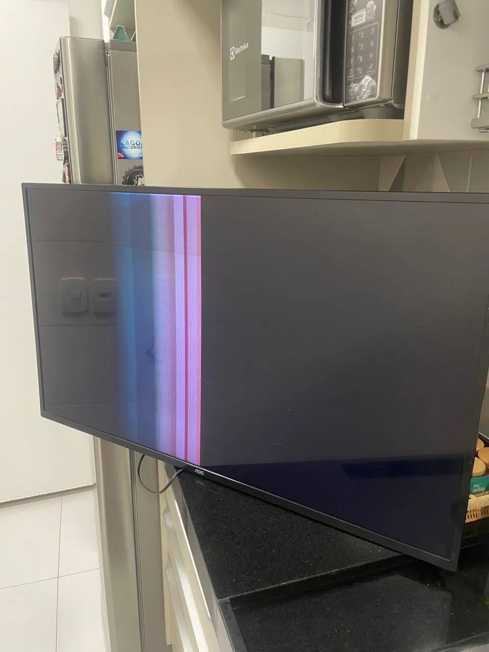 Tv AOC 43 polegadas LED com defeito  - Foto 2
