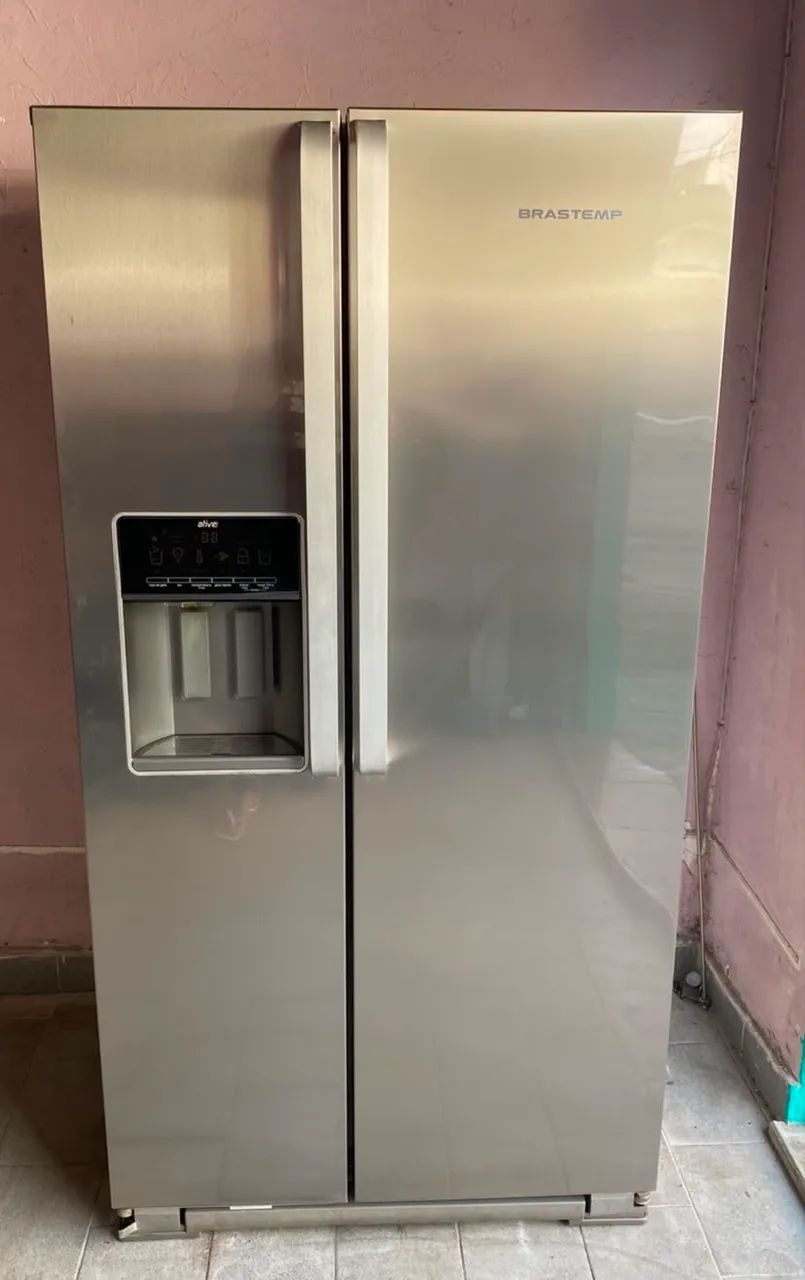 Geladeira Side by side Brastemp inox  - Foto 2