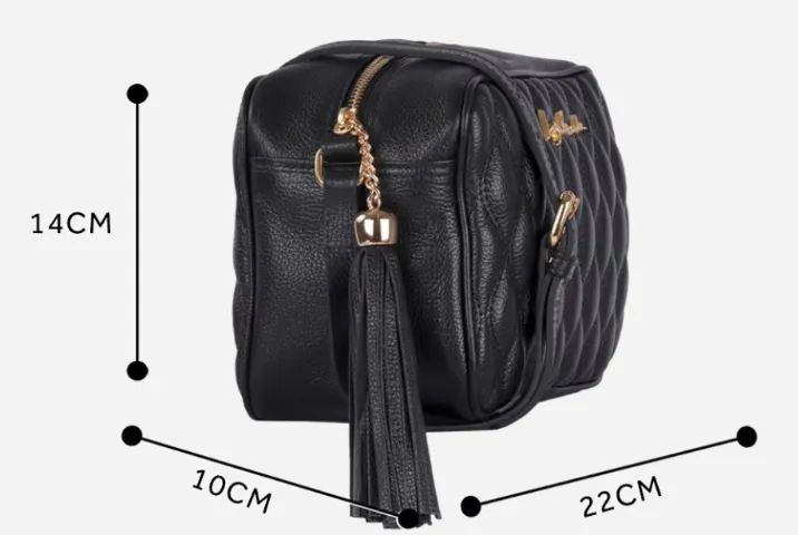 BOLSA CLÁSSICA EM COURO LUISA BARCELOS - Foto 3