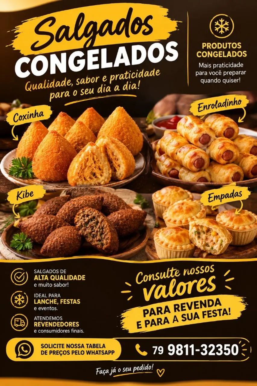 SALGADOS PARA EVENTOS