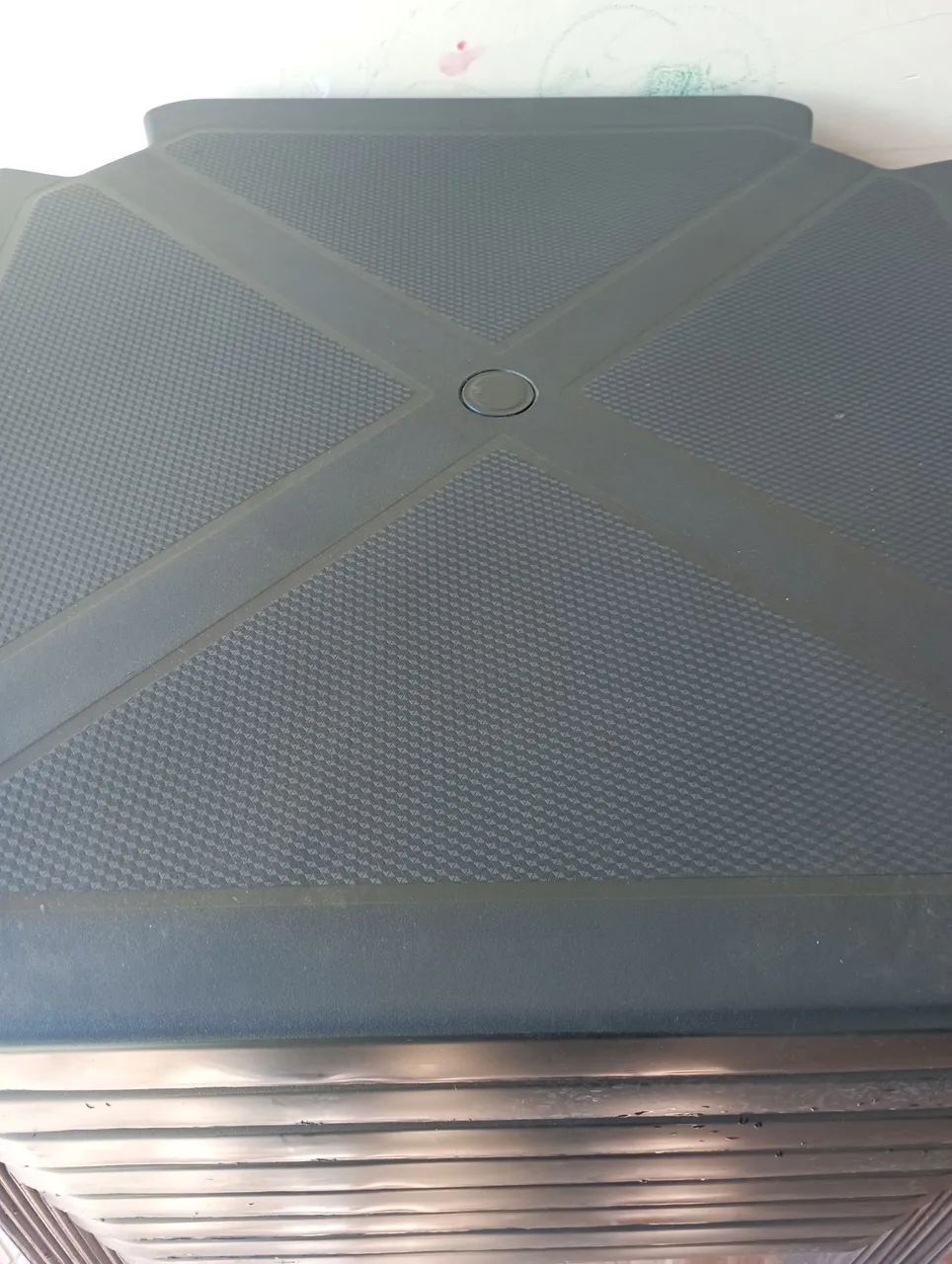 Mesa de plástico preta Jr plástico  - Foto 4