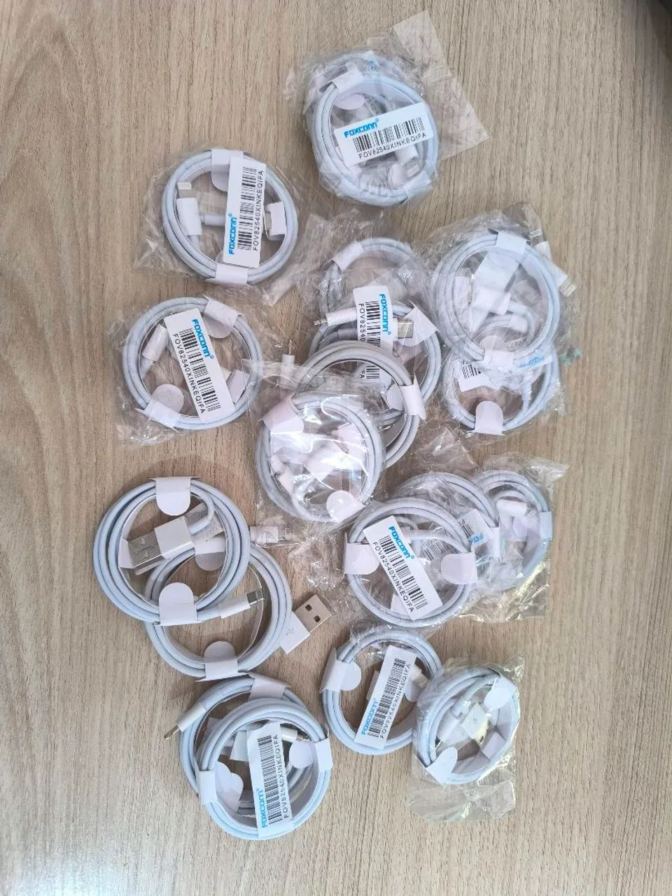 Vendo Lote de Cabos Tipo C e USB-C Foxon para iPhone no precinho