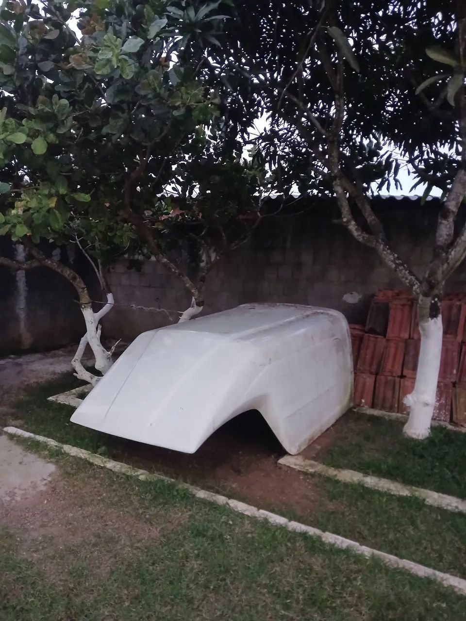 Capota de fibra da montana