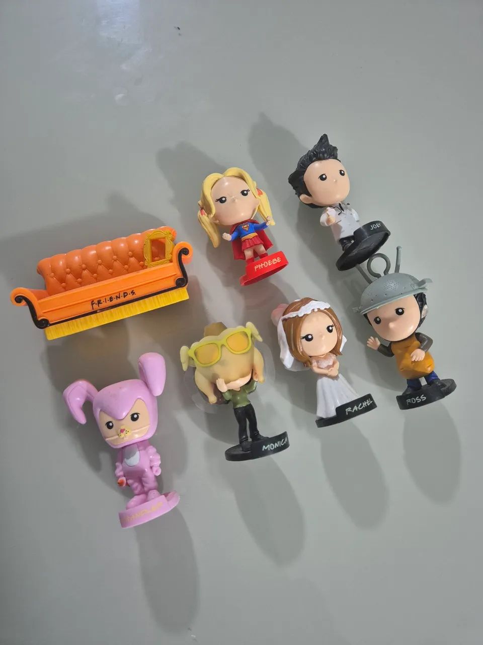 Miniaturas seriado Friends bonecos