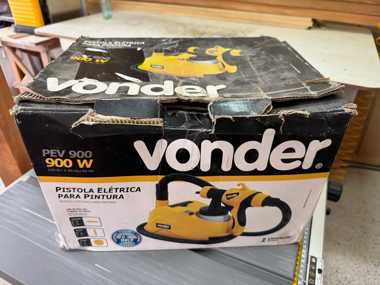 Pistola elétrica para pintura Vonder 110V - Foto 2