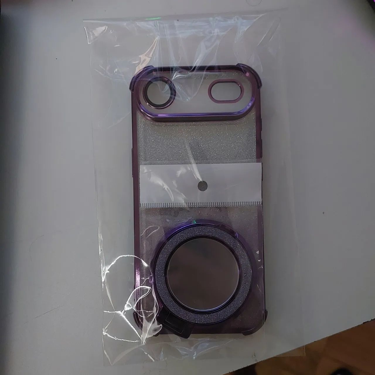 Capa Iphone 17 Air +  Suporte Anel/Popsocket