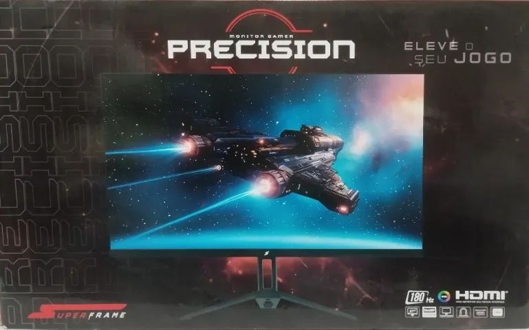 Monitor super frame, 27 polegadas quad HD 180 hz, 1ms painel fast IPS