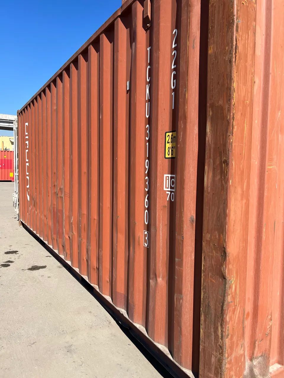 Container cia marítima 