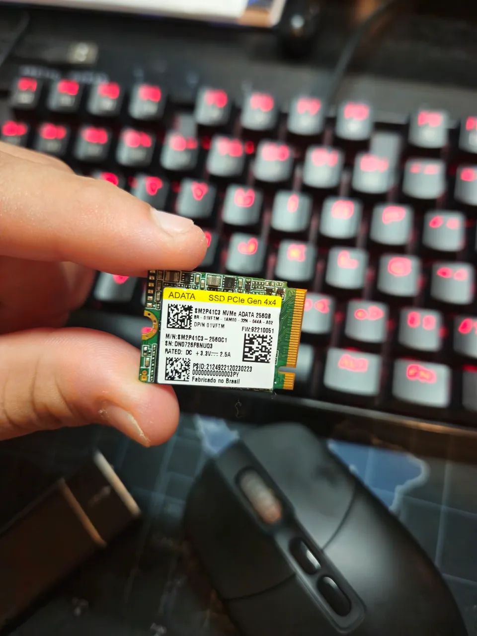 NVME M2 SSD 256gb