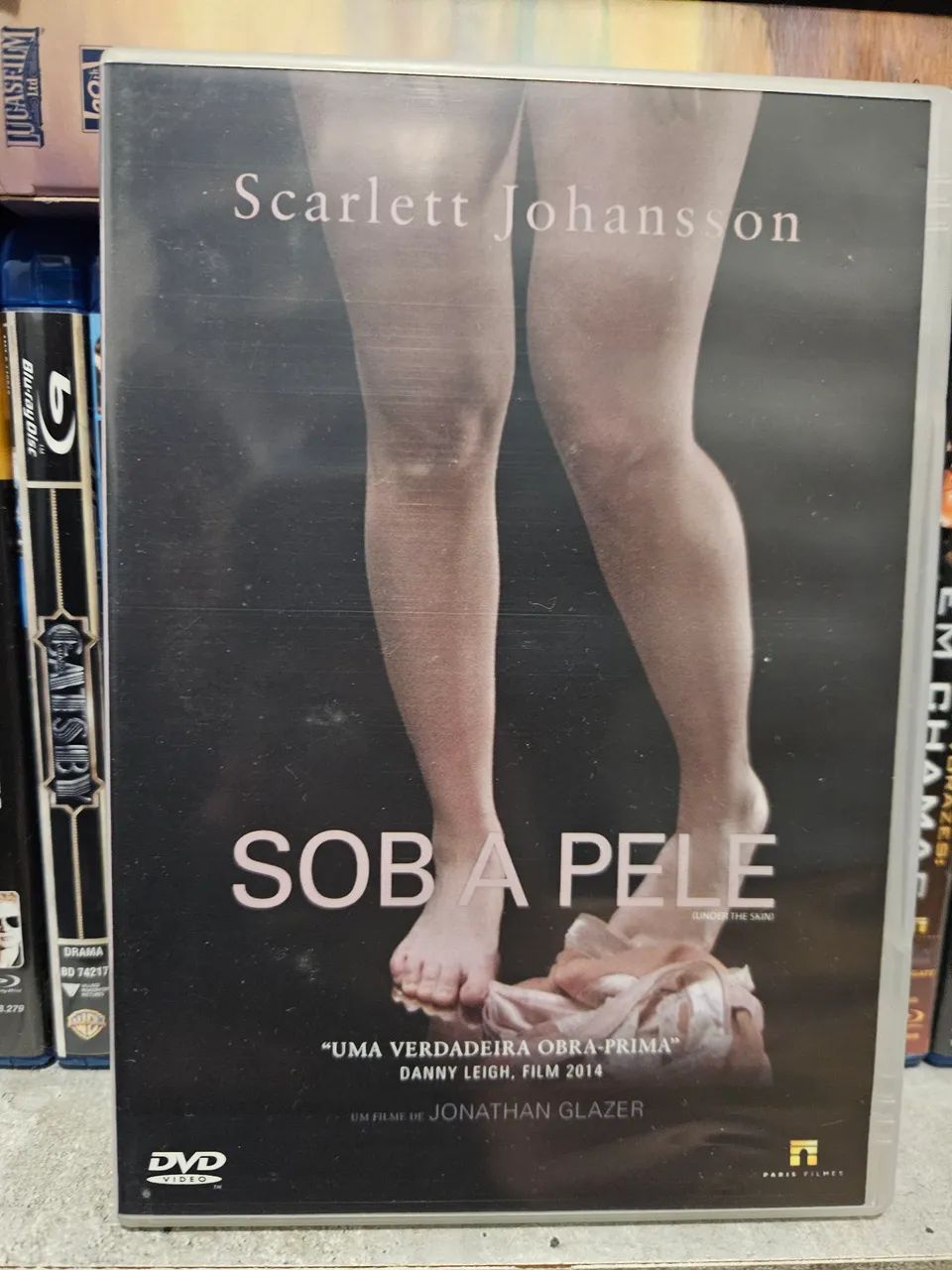 Dvd Sob a Pele - Scarlett Johansson - Raro