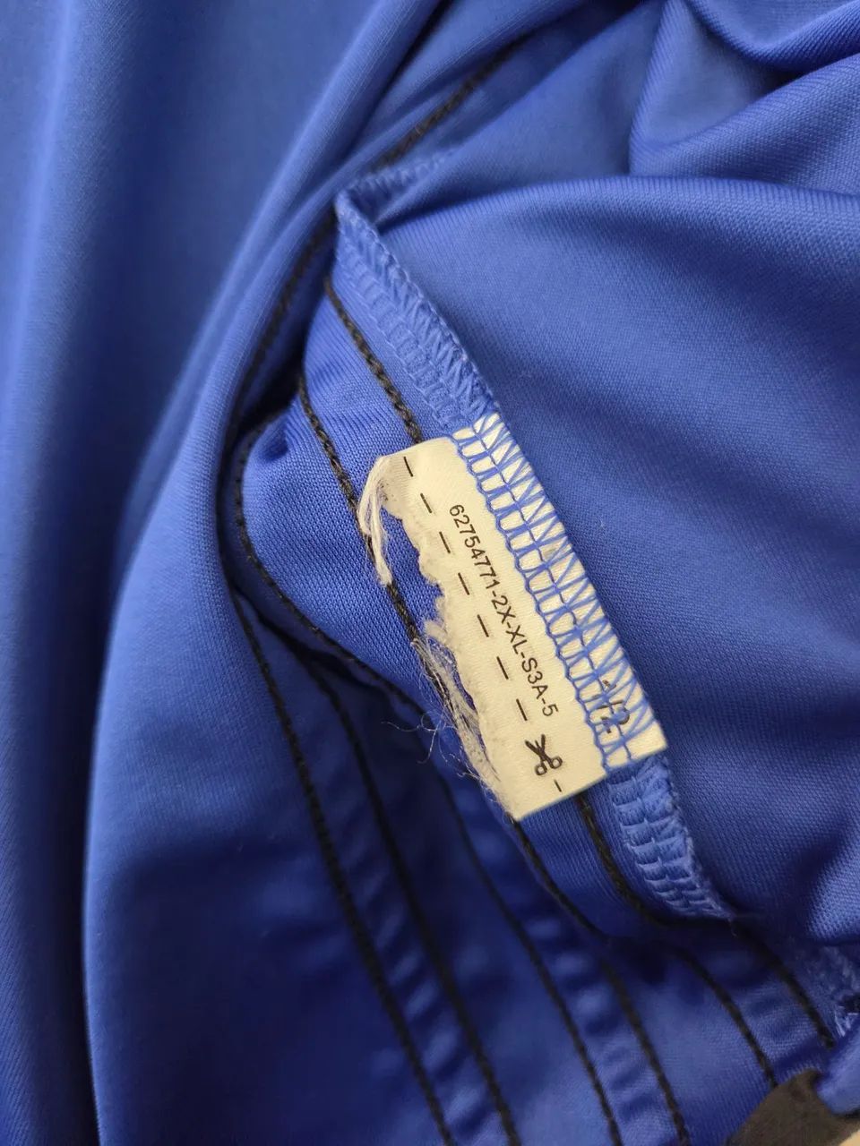camiseta adidas tiro 25 essentials azul xg - Foto 5