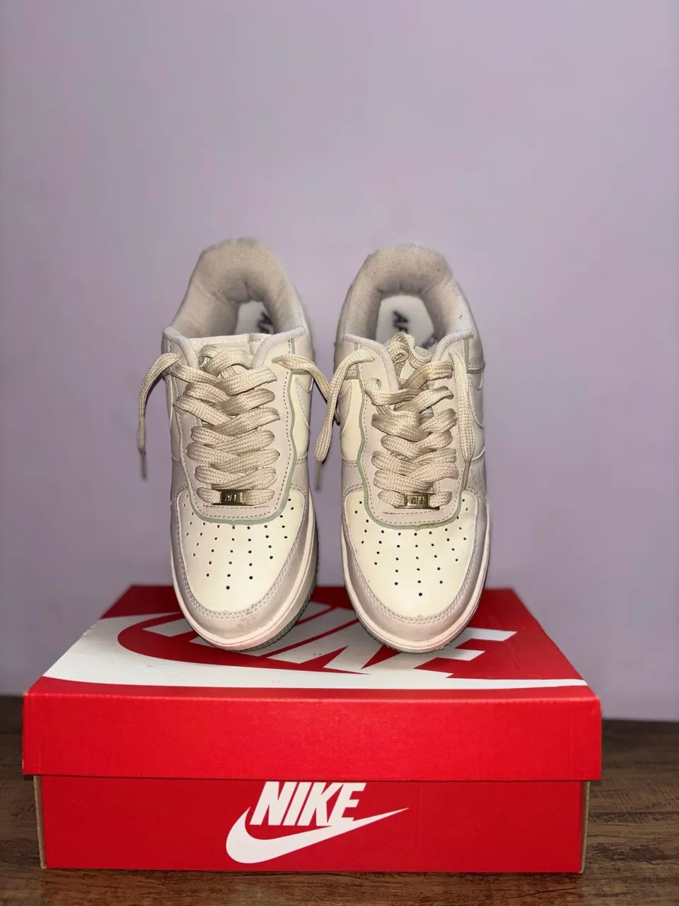 Air force 1 verde e branco ACEITO OFERTAS - Foto 2