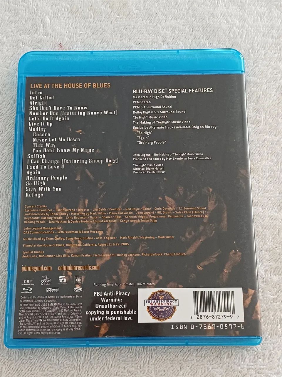 Blu-ray original do John Legend - Foto 2